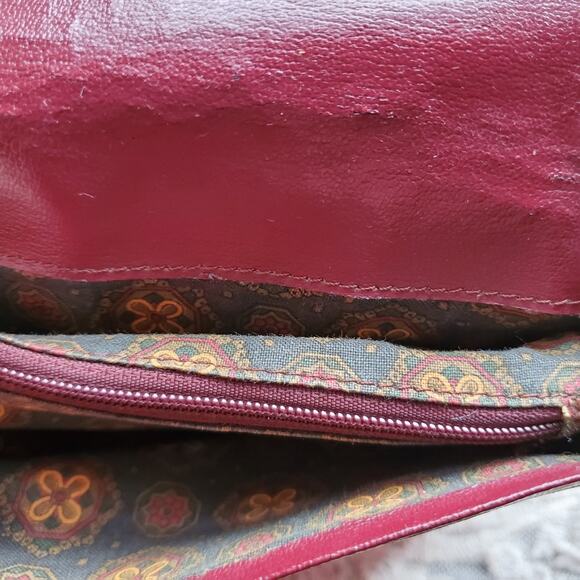 BelleRose vintage leather crossbody - Picture 6 of 10